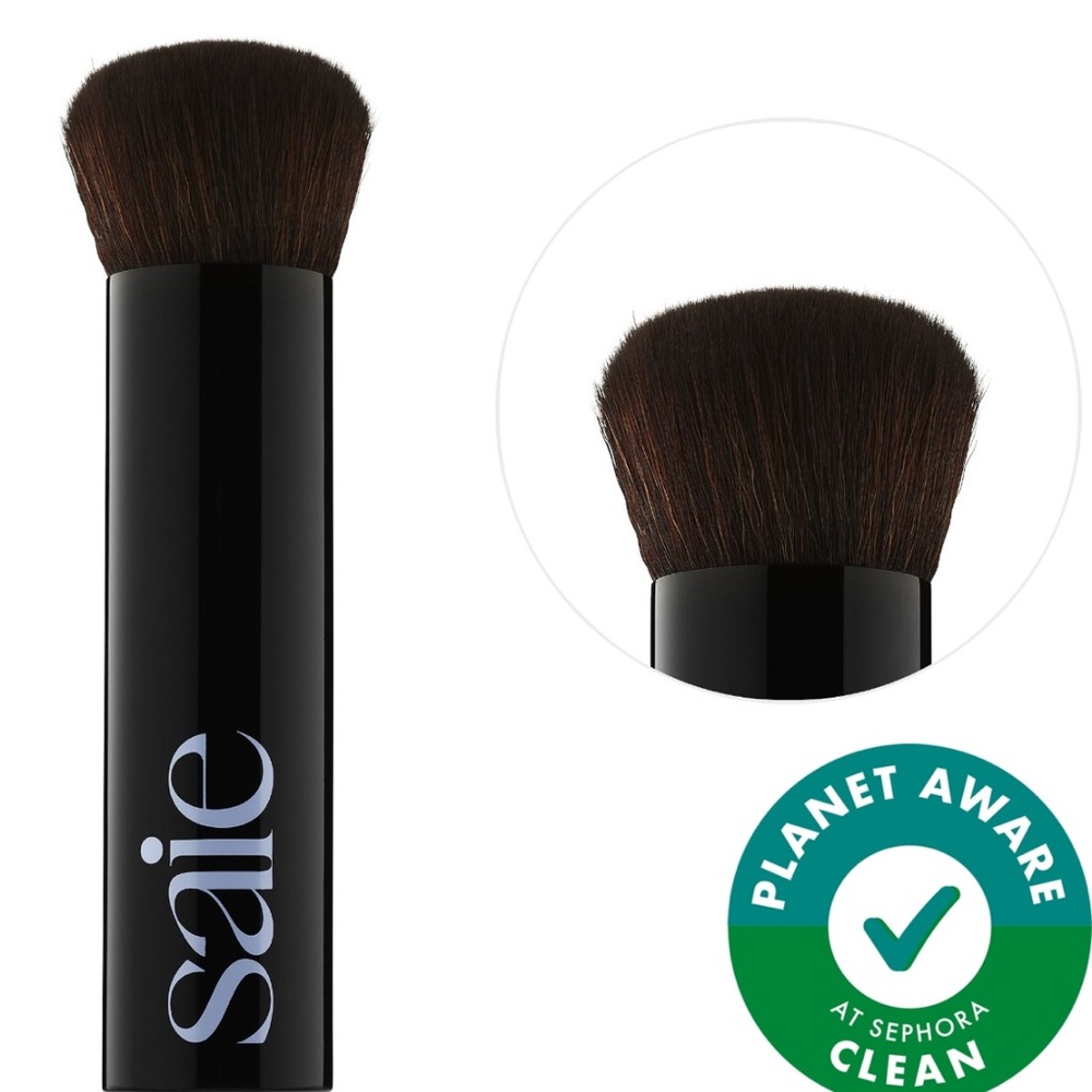 Saie Sleek Black Makeup Brush